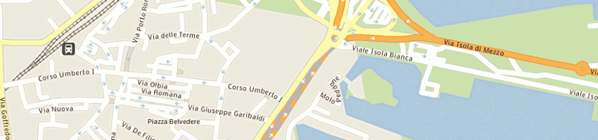 Mappa della impresa equipe snc di pirina maria claudia e c a OLBIA