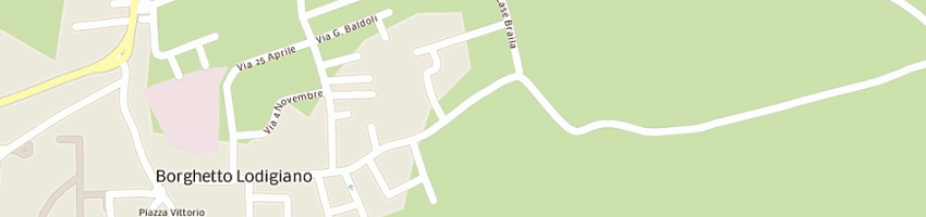 Mappa della impresa autoriparazioni braila di dacco' antonio e pagani armando (snc) a BORGHETTO LODIGIANO