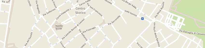 Mappa della impresa eurosystem 2000 srl a LODI