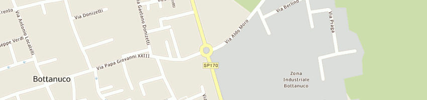 Mappa della impresa posa spa a BOTTANUCO