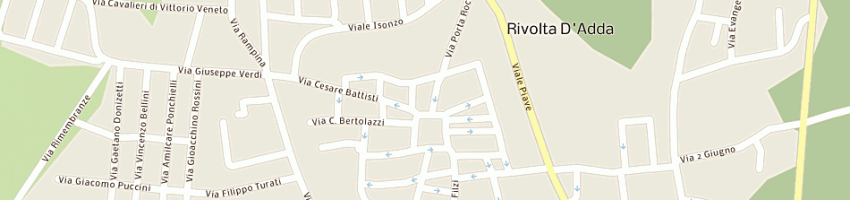 Mappa della impresa gaveni fratelli srl a RIVOLTA D ADDA
