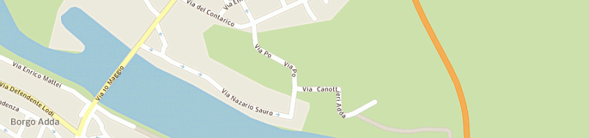 Mappa della impresa ingenia sas di roberto ghiretti e c a LODI