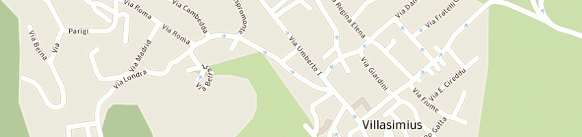 Mappa della impresa asa rappresentanze di adriano sanna e c sas a VILLASIMIUS