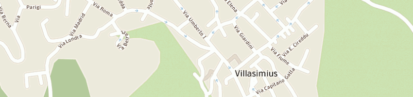 Mappa della impresa si o no di lin fengying a VILLASIMIUS