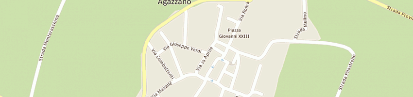Mappa della impresa callegari francesco a AGAZZANO