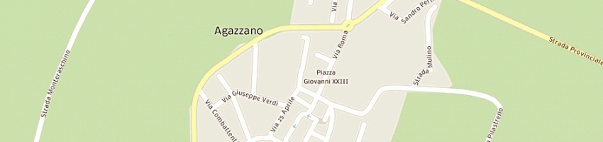 Mappa della impresa rossi politi luisa a AGAZZANO