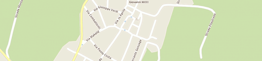 Mappa della impresa pizzeria la rustica a AGAZZANO