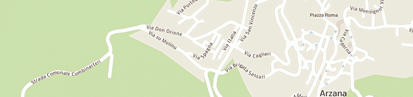 Mappa della impresa impresa monni gesuino a ARZANA