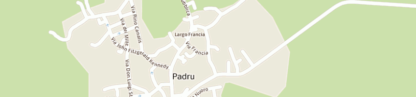 Mappa della impresa poste italiane a PADRU