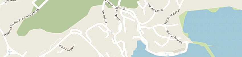 Mappa della impresa terrelontane srl a ARZACHENA