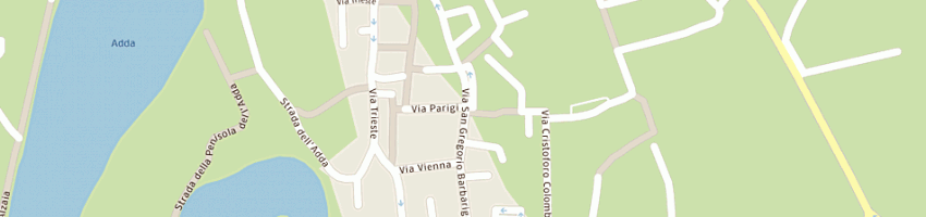 Mappa della impresa bulla claudio a CAPRIATE SAN GERVASIO