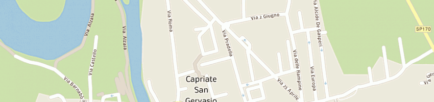 Mappa della impresa calcagno antonio a CAPRIATE SAN GERVASIO