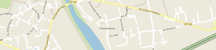 Mappa della impresa comune di capriate san gervasio a CAPRIATE SAN GERVASIO