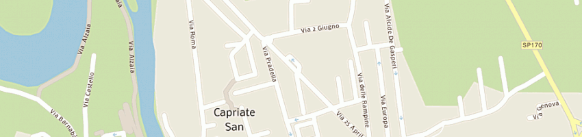 Mappa della impresa carminati srl a CAPRIATE SAN GERVASIO
