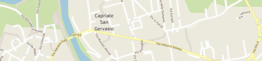 Mappa della impresa ripamonti erminio a CAPRIATE SAN GERVASIO