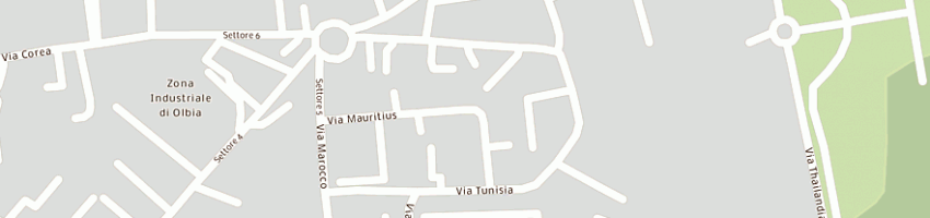 Mappa della impresa legnolam srl a OLBIA