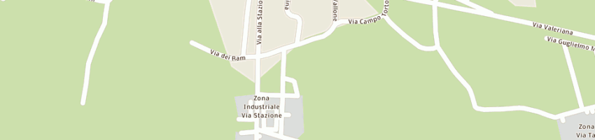 Mappa della impresa carabinieri a TRAONA