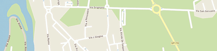 Mappa della impresa fmt tormec srl a CAPRIATE SAN GERVASIO