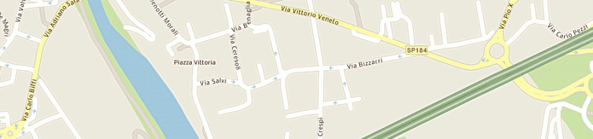 Mappa della impresa az agricola arnoldi giovanni e fss a CAPRIATE SAN GERVASIO