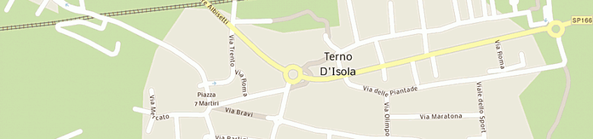 Mappa della impresa panbus panzeri srl a TERNO D ISOLA