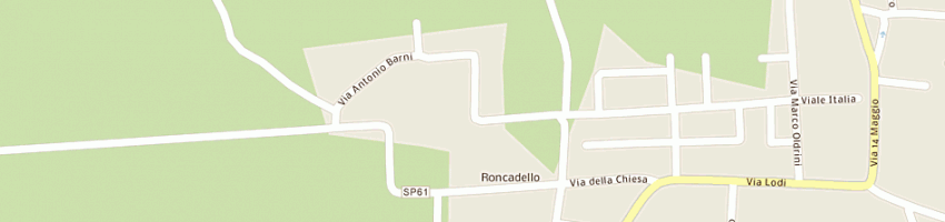 Mappa della impresa motta giorgio a DOVERA