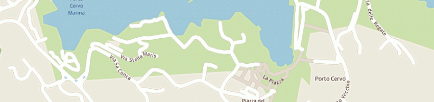 Mappa della impresa bar cerbiatta di pintori walter a ARZACHENA
