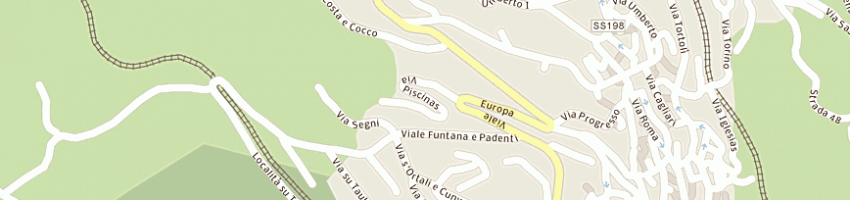 Mappa della impresa comunita' montana n 11 a LANUSEI
