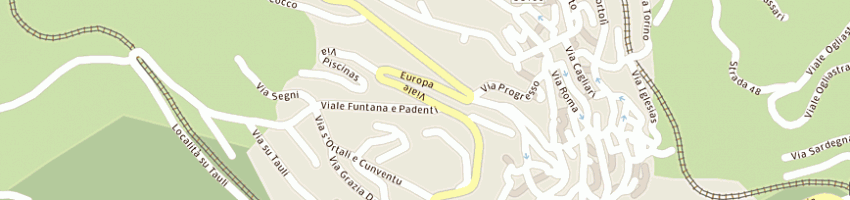 Mappa della impresa angoletta dr anna maria a LANUSEI