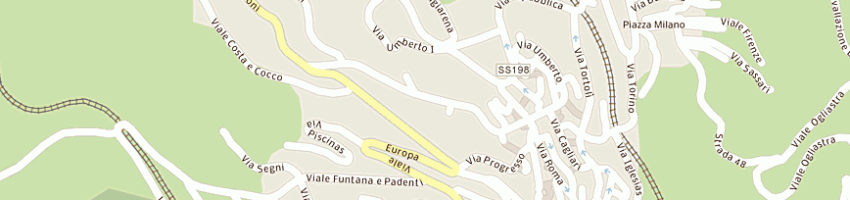 Mappa della impresa aresu faustina a LANUSEI