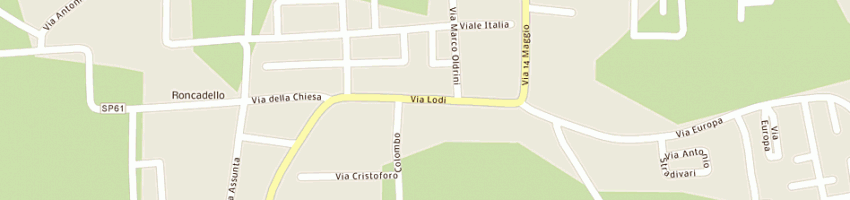 Mappa della impresa gatti domenico a DOVERA