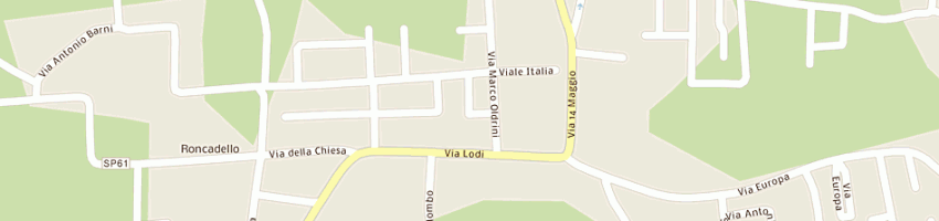 Mappa della impresa pontorno ivano a CREMONA