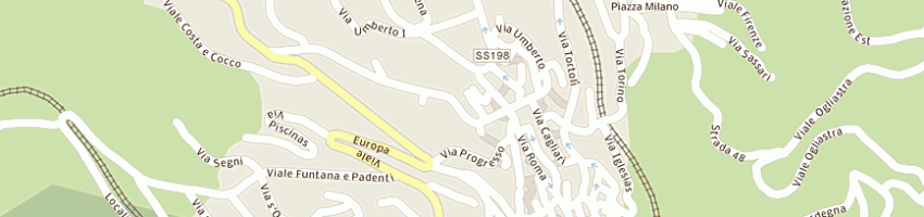Mappa della impresa orru' roberto a LANUSEI