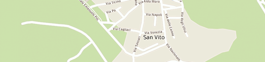 Mappa della impresa sirio costruzioni di vargiolu gpaolo a SAN VITO
