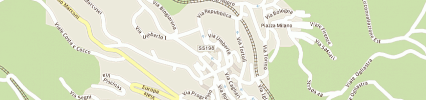 Mappa della impresa messina di silvia messina sas centro elaborazione dati a LANUSEI
