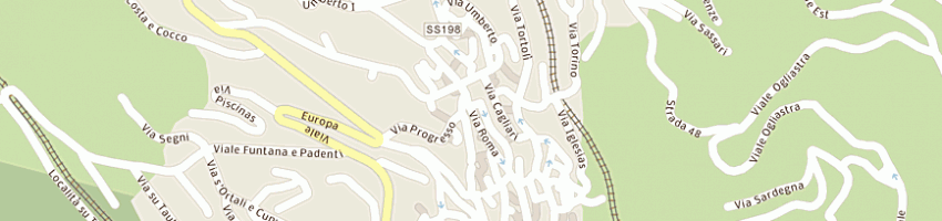 Mappa della impresa manca eredi calzature art sportivi a LANUSEI