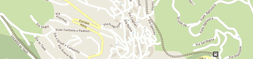 Mappa della impresa deiana lucia a LANUSEI