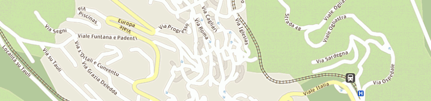 Mappa della impresa cau stefano a LANUSEI