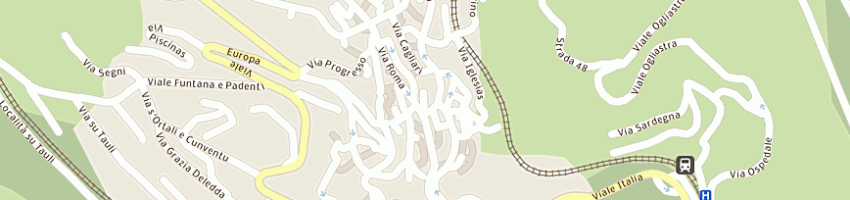 Mappa della impresa oasi bosco selene snc di angius l cau g ec a LANUSEI