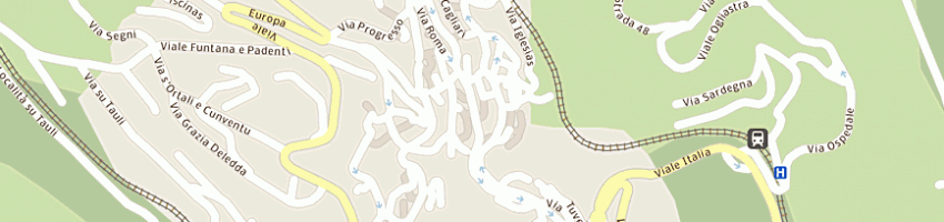 Mappa della impresa locci pietro a LANUSEI
