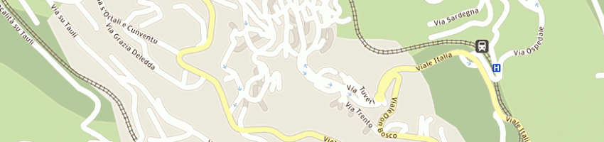 Mappa della impresa seminario vescovile di ogliastra a LANUSEI