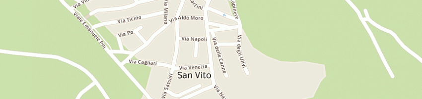 Mappa della impresa solinas piera a SAN VITO