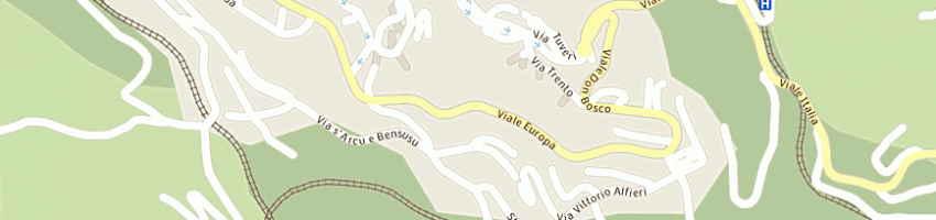 Mappa della impresa ibba tonino a LANUSEI