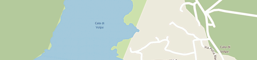 Mappa della impresa elephant rock establishment a ARZACHENA