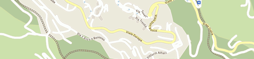 Mappa della impresa marras e loddo (snc) a LANUSEI