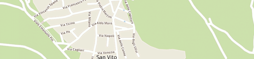 Mappa della impresa mura vitalia a SAN VITO