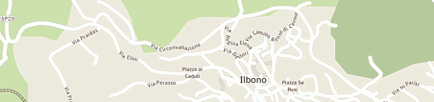 Mappa della impresa comune di ilbono a ILBONO