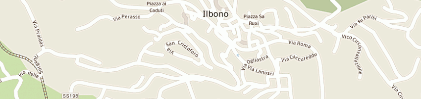Mappa della impresa il portale d'ogliastra sas di contu lucia ea a ILBONO