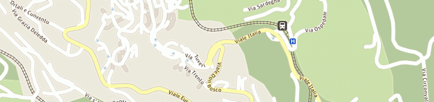 Mappa della impresa podda antonella a LANUSEI
