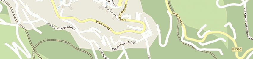 Mappa della impresa piroddi geom stefano studio tecnico a LANUSEI