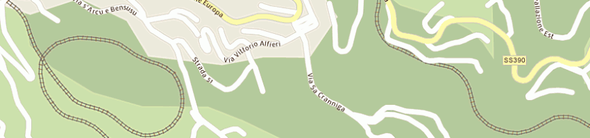 Mappa della impresa ispettripforeste a LANUSEI